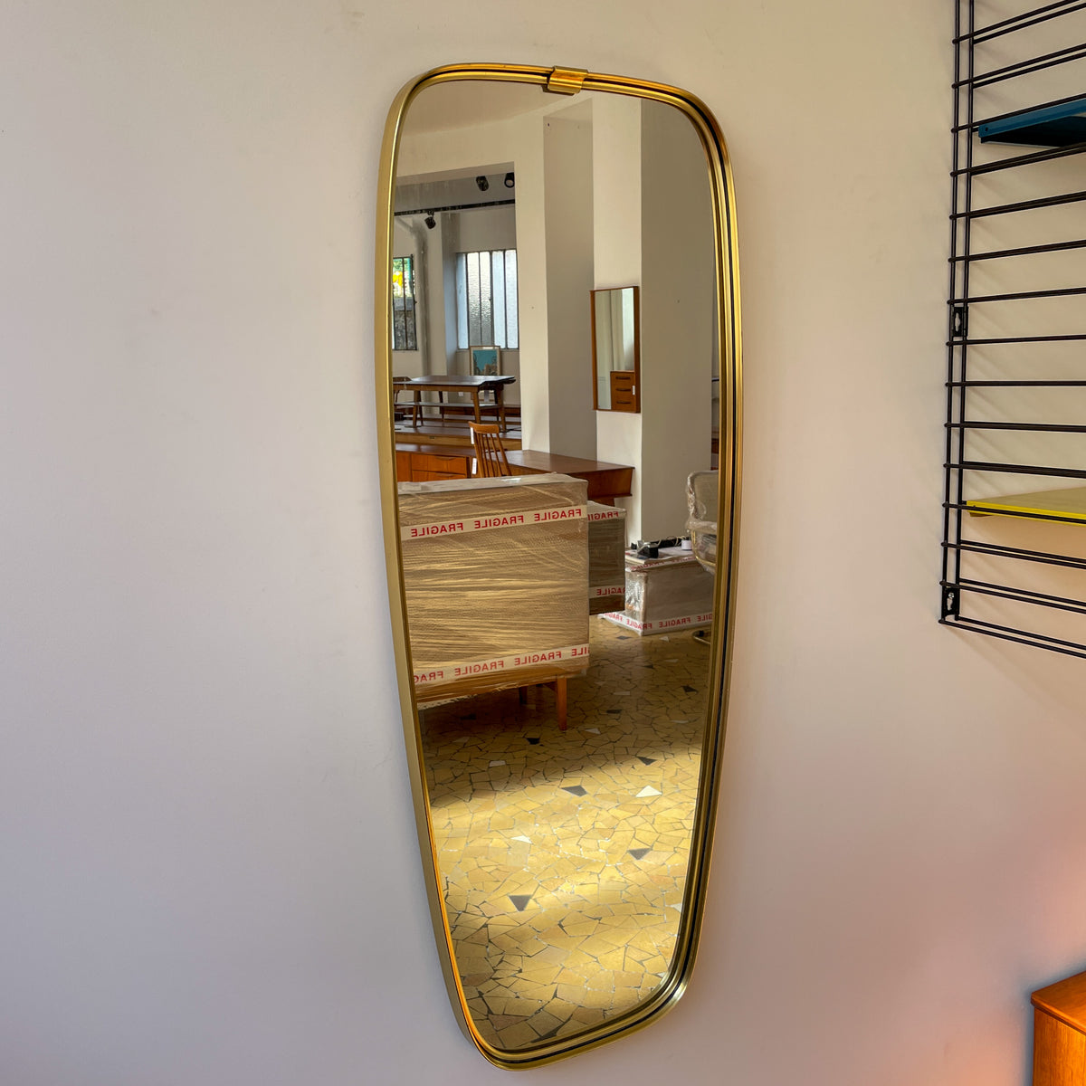 Miroir Décoratif William Doré - Forme Cœur - 26x22 Cm - Style Rétro - Parfait Pour La Déco