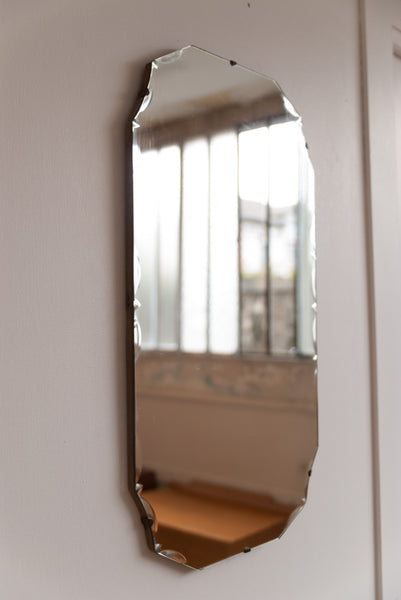 Miroir portrait biseauté