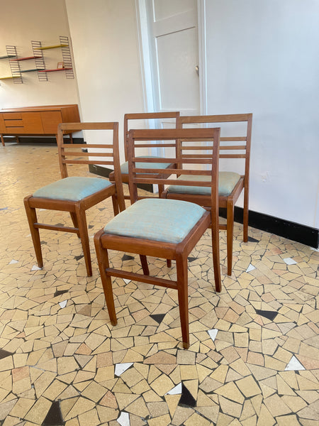 Set de 4 chaises Réné Gabriel