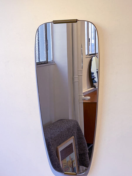 Miroir vintage elliptique 74cm