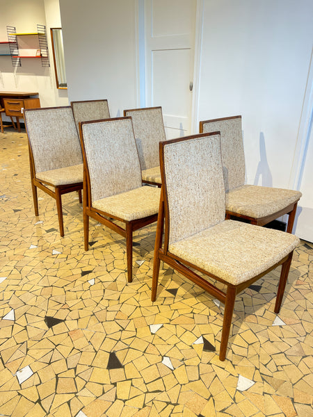 Set de 6 chaises danoises par Dyrlund
