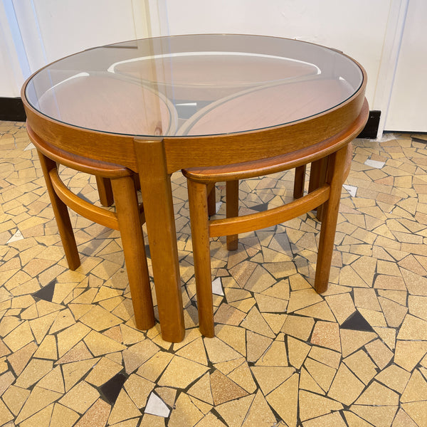 Table basse ronde gigogne