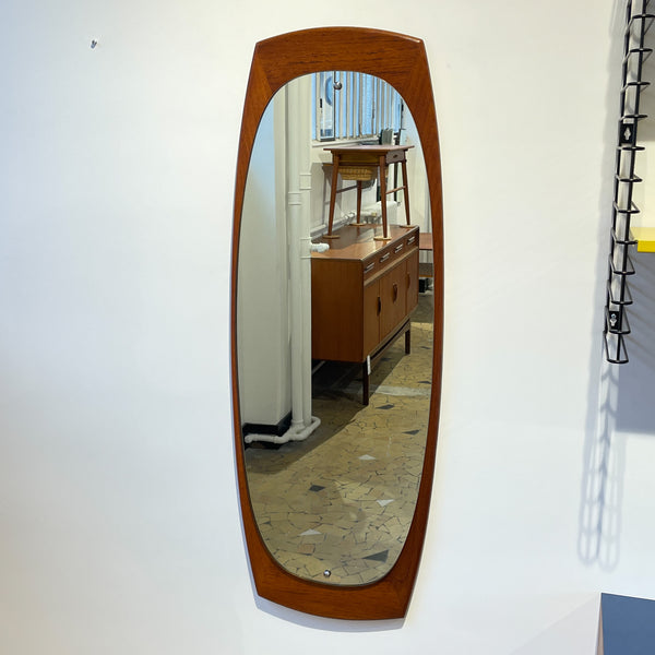 Grand miroir scandinave oblong