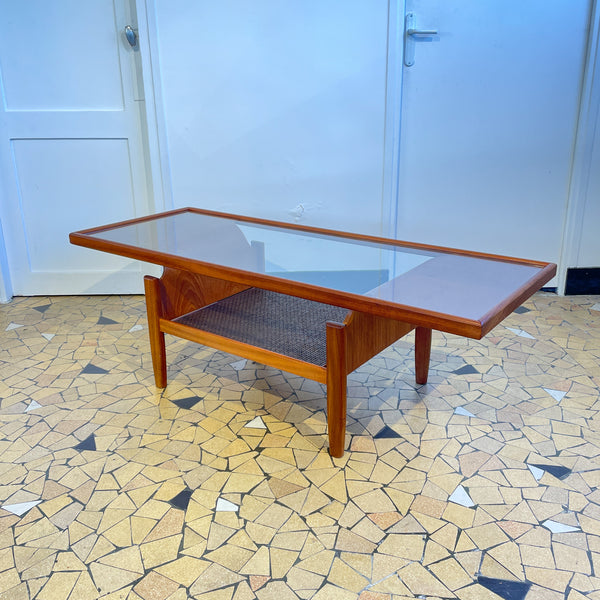Table basse Gplan bois courbé